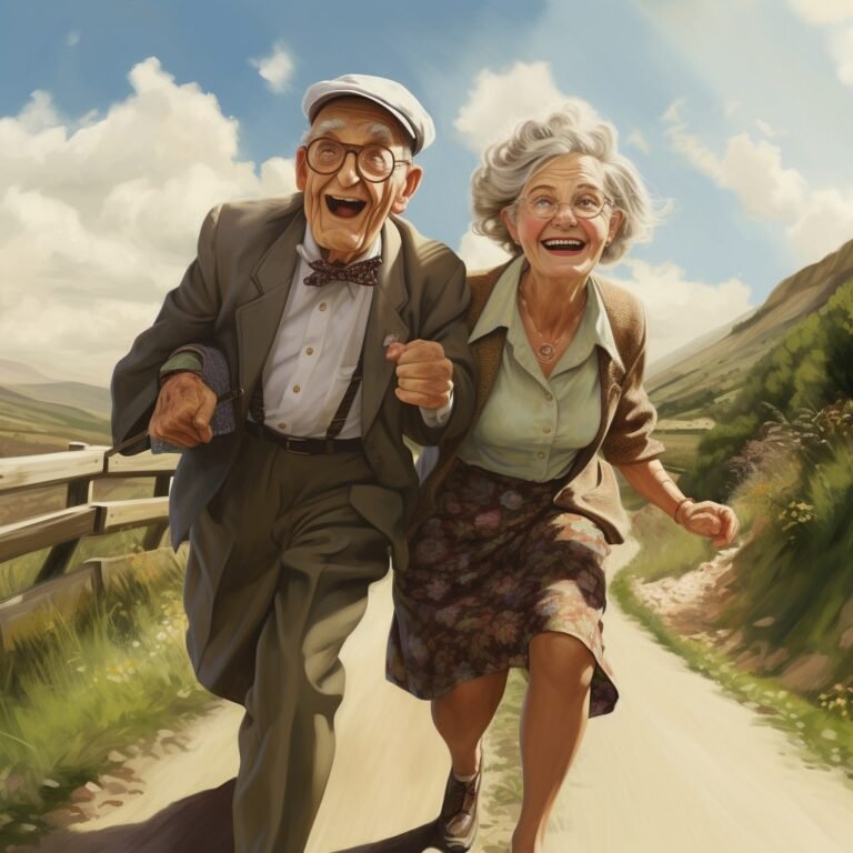 The Chuckles of Life's Detours 1 Aging with Humor