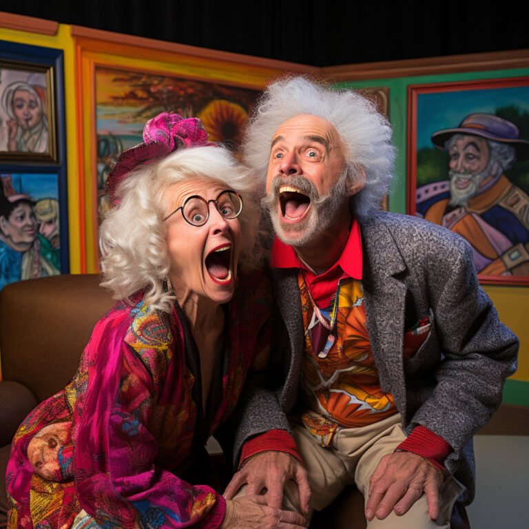 The Joy of Old Age 8 The Joy of Old Age - Embracing Life's Laughter-Filled Theater