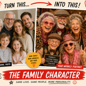 Family Wrinkly Portrait